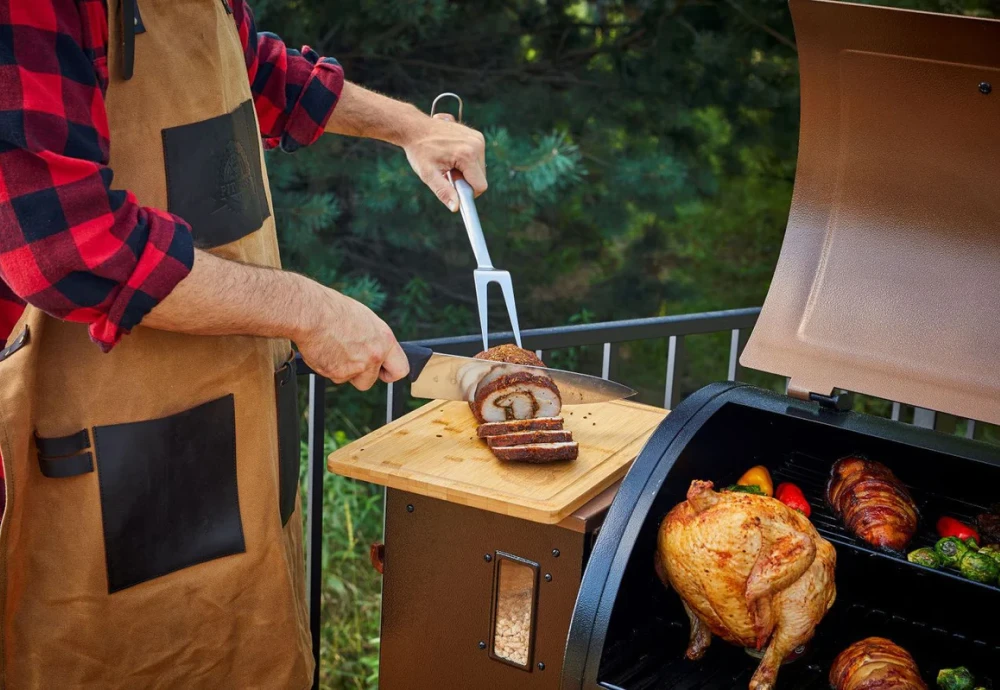 pellet smoker and grill combo